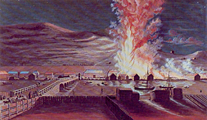 Bybrannen på Bragernes i 1817